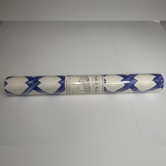 Hester & Cook Blue Bamboo Paper Table Runner, 25 Feet - Picture 7 of 7